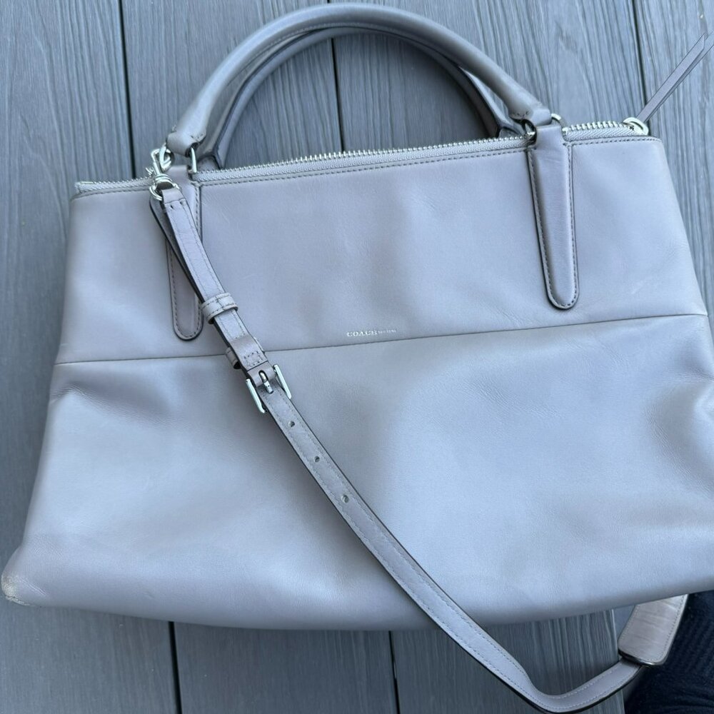 Coach Borough Tote (Retro Glove Tan)